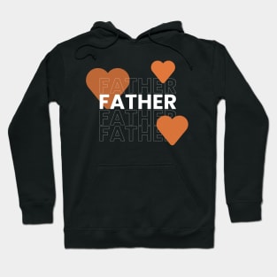 Father typography design Hoodie